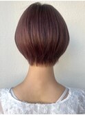 似合わせショート/小顔丸みショート骨格補正ブリーチなしp志木