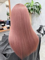 シールドヘアー 沖縄 新都心(C'LD Hair) ピンクベージュ/那覇美容室/おもろまち美容室