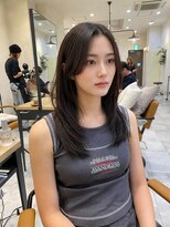 ラボヌールヘアーグレース 門前仲町店(La Bonheur hair grace)&nbsp;【杉本】ベージュ/アッシュブラウン/レイヤー/顔周りカット