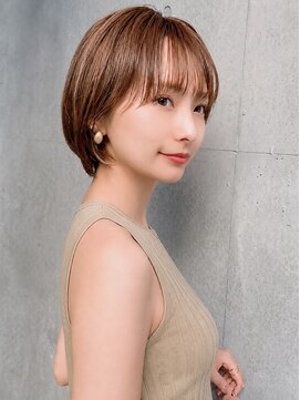 オーブ ヘアー トル 川越店(AUBE HAIR toll) 20代・30代_マッシュショート_丸みボブ