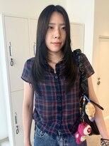 ロジェ(loje)&nbsp;20代30代40代　ダークパープル/ストレートパーマ