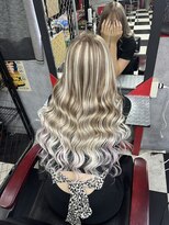 アイスキャンディー(Ice Candy)&nbsp;エクステで作るハイライトデザイン！