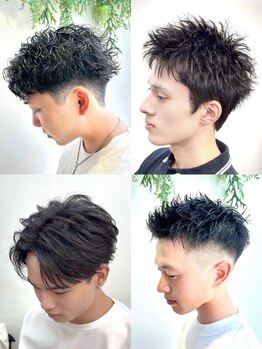 ビューネオ(VIEW NEO)の写真/【谷町4丁目駅前】人気の[メンズパーマ/波巻きスパイラル/ビジネスSTYLE]お任せください☆朝のSETも簡単に!