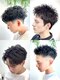 ビューネオ(VIEW NEO)の写真/【谷町4丁目駅前】人気の[メンズパーマ/波巻きスパイラル/ビジネスSTYLE]お任せください☆朝のSETも簡単に!
