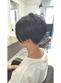 ツーブロックショート