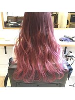 リルトヘアー(Lilt hair)&nbsp;ピンクラベンダー→ベリーピンクのグラデーションカラー☆