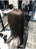 ハイライト×スモーキーグレージュ