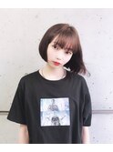 【戸田】内巻き顎ライン☆ショートボブ