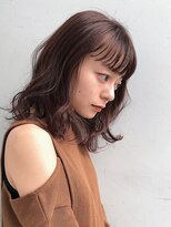 【GARDEN 田中麻由】ふんわりウェーブことりベージュ