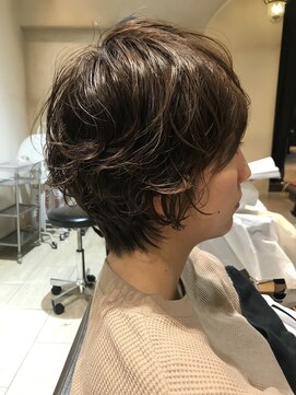 アレクサンドルオブカラーズカナザワ(ALEXANDRE OF COLORS KANAZAWA) ショート×リッジパーマ