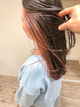 コマド(Comado) インナーカラーでうすピンク