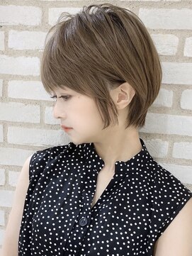 アンド ストーリーズ(&STORIES) ショートボブ/デザインカラー/ローライト/外ハネボブ