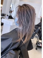 モアナ バイ ヘッドライト 沖縄豊見城店(Moana by HEADLIGHT)&nbsp;Moana豊見城＃コントラストバレイヤージュ＃グレージュ