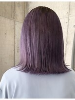 サクラ オモテサンドウ(SAKURA)&nbsp;ブリーチダブルカラー × ラベンダーカラー