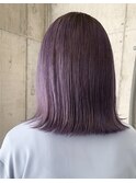 ブリーチダブルカラー × ラベンダーカラー