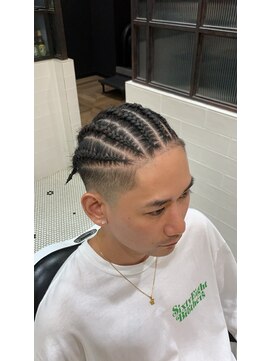 バーバーブロス 吉祥寺店(BARBER BROS) 【LUDLOW BROS.】KurashigeMiyabi コーンロースタイル