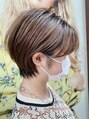 アース 大分セントポルタ店(HAIR&MAKE EARTH) 耳掛けショートヘア♪大人気です♪