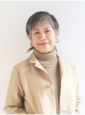 えがお美容室】50代60代の方に◎骨格似合わせショート