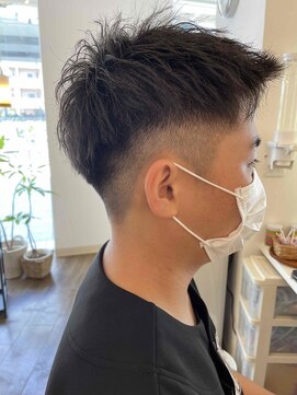 ヘアー リラックス(Hair Relax) フェード風カット