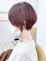 モリオ フロム ロンドン 成増店&nbsp;【morio成増 芹澤】くびれショート ピンクブラウンカラー