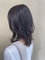 ゼンドットカラスマ(Zen.karasuma)&nbsp;シアーグレージュ×レイヤーミディ