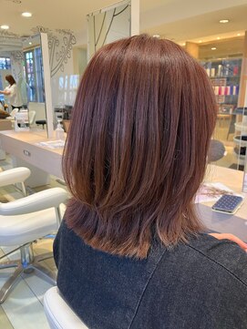 ヘアークラフト アニー 南郷18丁目店(HAIR CRAFT Annie) オレンジベージュハイライト