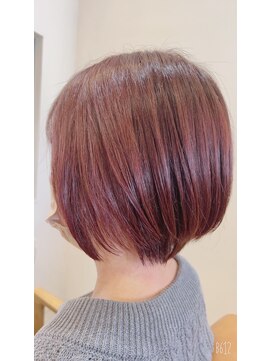 ラソヘアーオアシス(Laso hair oasis) 秋にはピンク