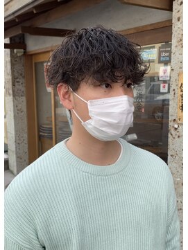 ヴァンカウンシル 金山(VANCOUNCIL kanayama) 無造作波巻きパーマ