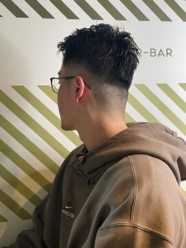 バーバーバー アカバネ(BARBER-BAR AKABANE) 大人のパーマスタイル【BARBER-BAR】