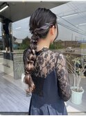 アラジン風ヘアセット