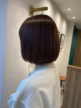 ムーン ティコブラーエ(moon tico brae) 7月【シルキーベージュ/グレージュカラー/斜めバング】