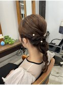 編みおろしスタイル