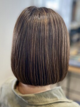 フェリチタ フィロ 大泉学園(FELICITA filo) 大人のミニボブ×ハイライト