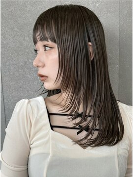 ロンドワン 三宮元町(Lond one) レイヤーカット/韓国レイヤー/ロング/ブリーチなしダブルカラー