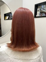 ラビスモア(Lovis moa)&nbsp;切りっぱなしボブ/エアリーロング/ピンクブラウン/美髪のススメ