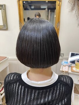 カシュカシュ(cache cache) 酸性ストレート　縮毛矯正　用賀　二子玉川