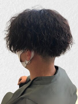 エスト 幕張本郷(est.) ベリーショート/ダークアッシュ/ニュアンスパーマ/韓国マッシュ