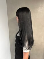 ガリカ 渋谷(Gallica)&nbsp;<原田真花>就活◎重たく見えない透け感のあるダークグレーカラー