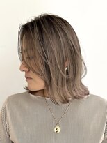 ジルブラン 錦糸町(JIL BLAN)&nbsp;ハイライトバレイヤージュダブルカラー20代30代40代グレージュ