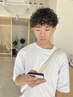 【メンズ限定】cut×perm×クイックspa shampooサービス　￥12000