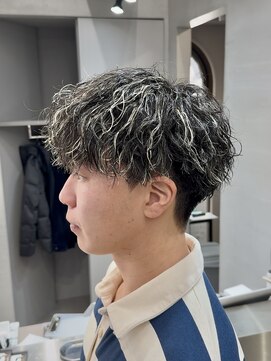 リベル(LIBER) メンズハイライト/波巻きスパイラル/メンズパーマ/八王子メンズ