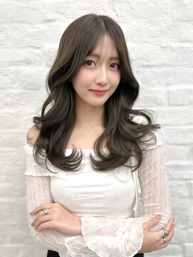 アマトウキョウ アユンチェ(AMA TOKYO×AYUNCHE) 前髪顔まわり韓国ヘアレイヤーカットサイドバンク2wayバンク韓国