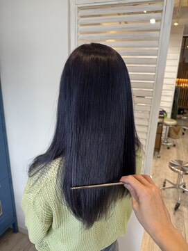 フレリス(FreRis) クール感◎ブルーバイオレット［守谷/カラー/ケアブリーチ］