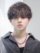 ゴールド 渋谷神南(GOALD)&nbsp;MEN’S HAIR/サーフカール/刈り上げセンターパート/渋谷