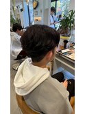 マッシュスタイル×ナチュラルパーマ