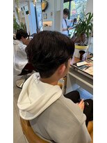 アース 長崎時津店(HAIR&MAKE EARTH)&nbsp;マッシュスタイル×ナチュラルパーマ