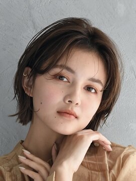 アース 鶴見店(HAIR&MAKE EARTH) 抜け感こなれボブ