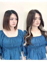 リコバイアフロート(riko by afloat)&nbsp;エクステ/インナーエクステ/顔周り/韓国[stylist竹田]