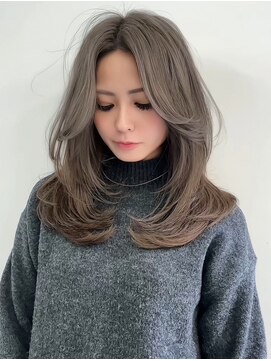 ユー(juu.) 【juu./星ヶ丘】結べる長さ☆ミディアムレイヤー