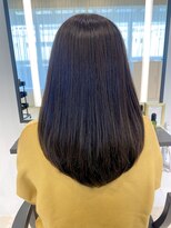 メゾンブラン 川西阪急店(Maison Blanc)&nbsp;落ち着きトーンのツヤ髪ナチュラルロング